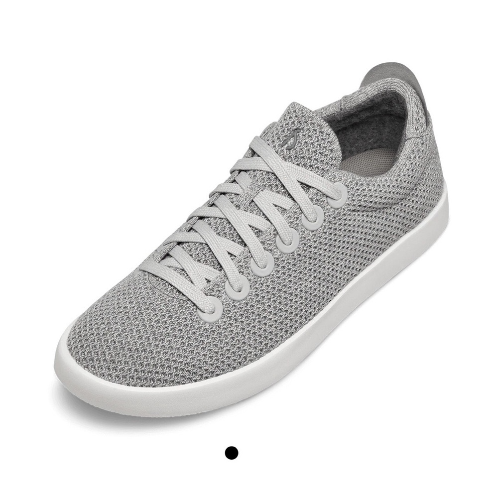 ALLBIRDS | WOMENS TREE PIPER IN LUNA GRAY WHITE SOLE CLASSIC EDITION SIZE 8